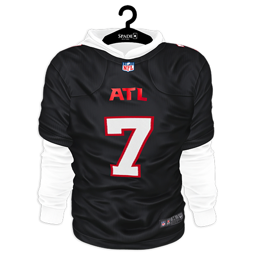Second Life Marketplace - Spade: QB Jersey With Hood (Atlanta Falcons)